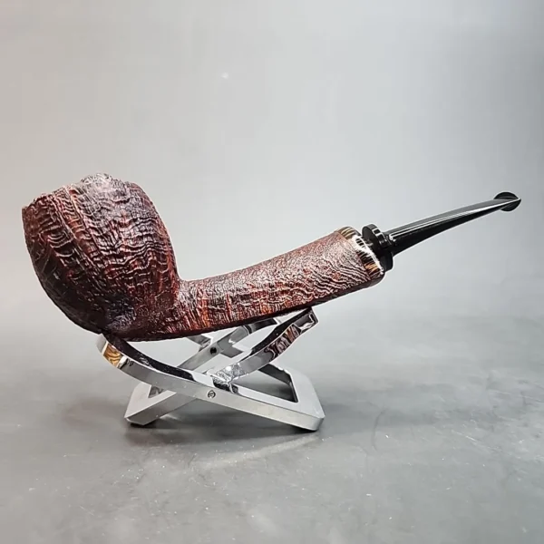 Armentrout Sandblasted Artisan Estate Briar Pipe, American Estates [SOLD OUT] - Image 3