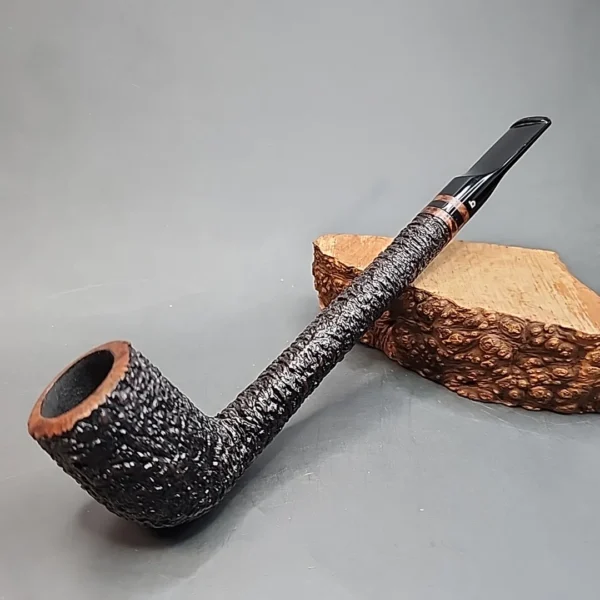 Becker One Club Lumberman Rusticated Estate Briar Pipe, Italian Estates [SOLD OUT] - Image 3