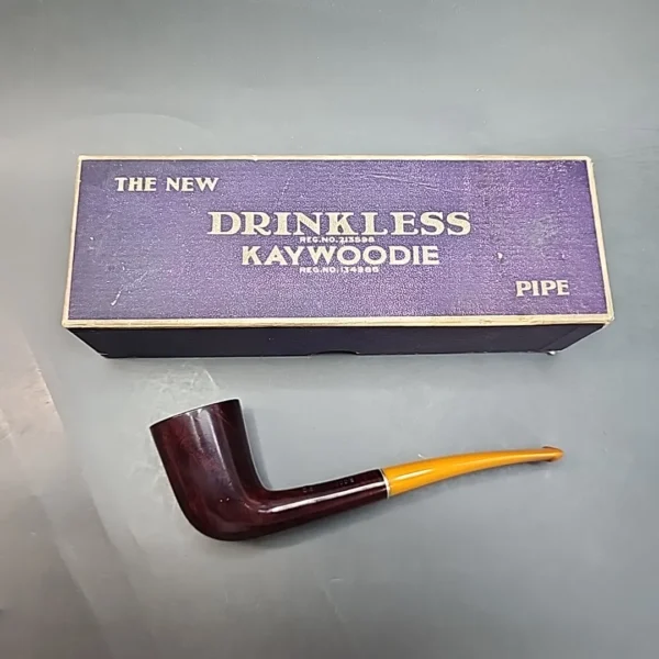 1930s Kaywoodie Rock Ambera 7609, Estate Briar Pipe [SOLD OUT] - Image 3