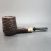 Caminetto Business 101 KS, Rusticated Brandy Estate Briar Pipe [SOLD OUT] - Image 3