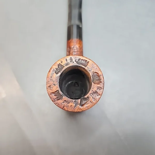 Custombilt Partially Rusticated Loavt, Estate Briar Pipe [SOLD OUT] - Image 4
