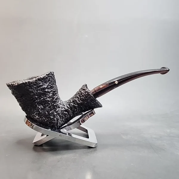 Castello Sea Rock KK225 Bent Dublin Estate Briar Pipe [SOLD OUT] - Image 4