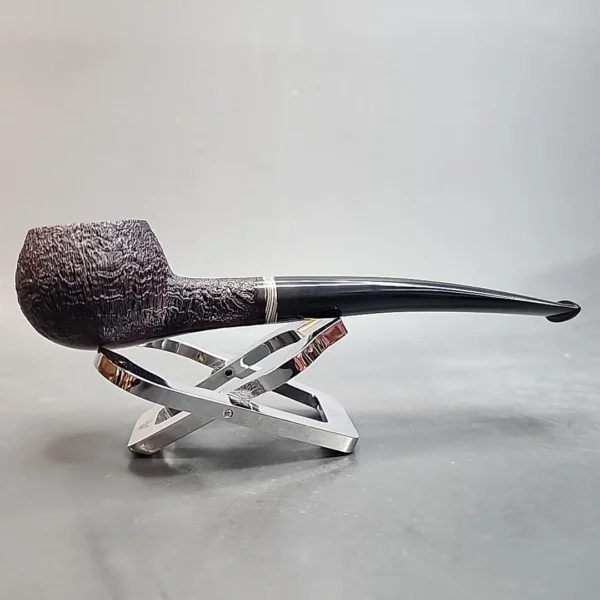 Eric Klodt Sandblasted Prince Handmade Estate Briar Pipe [SOLD OUT] - Image 4