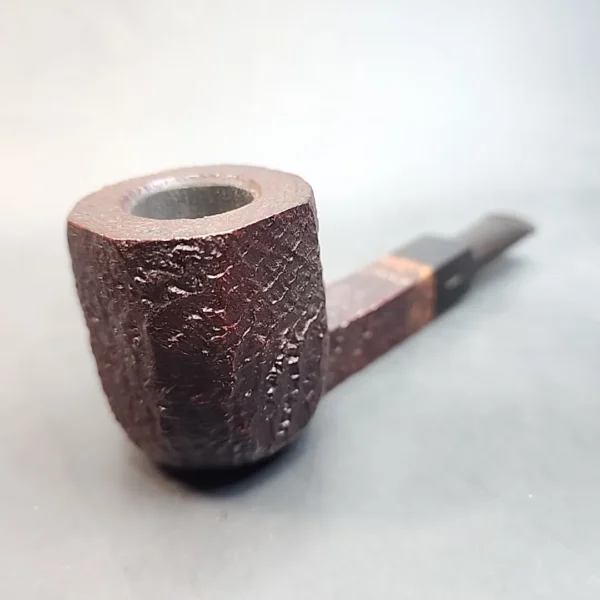 Savinelli De Luxe 515 KS Sandblasted Panel Estate Briar Pipe, Unsmoked [SOLD OUT] - Image 4