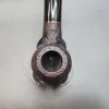 Eric Klodt Sandblasted Bent Author Estate Briar Pipe, American Estates [SOLD OUT] - Image 4