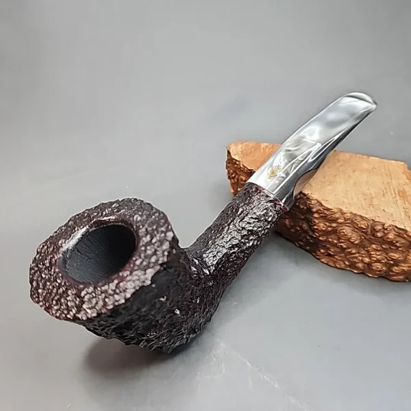 Savinelli Estella Handmade Rusticated Estate Briar Pipe, Unsmoked [SOLD OUT] - Image 4