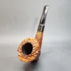 Wilmer Sandblasted Ring Grain Faux Cavalier Estate Briar Pipe, English Estates [SOLD OUT] - Image 4