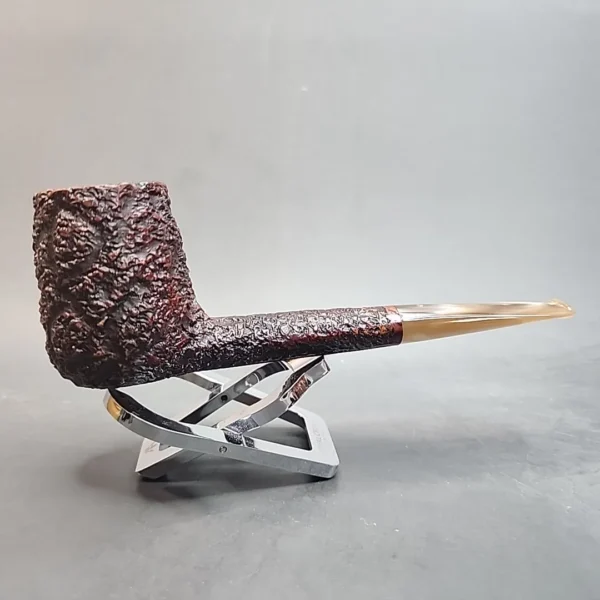 Caminetto Business 118 KS, Rusticated Estate Briar Pipe [SOLD OUT] - Image 4