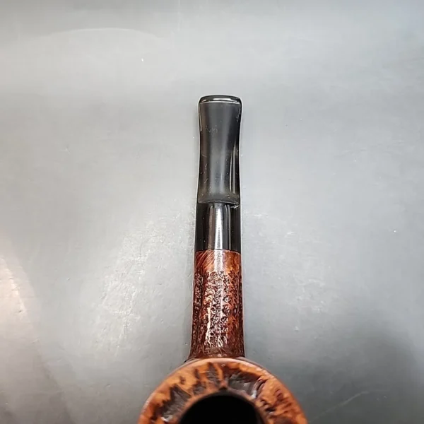 Custombilt Partially Rusticated Loavt, Estate Briar Pipe [SOLD OUT] - Image 5