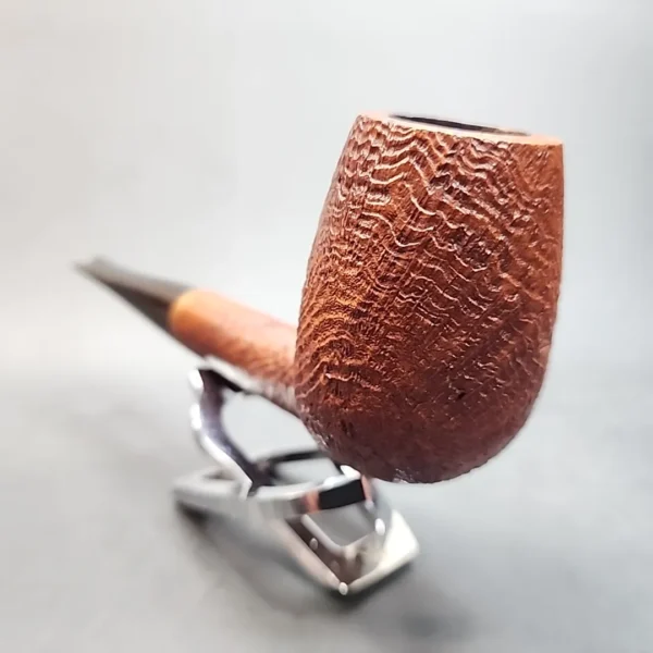 Celius 175, Handmade Sandblasted Egg, Estate Briar Pipe [SOLD OUT] - Image 5
