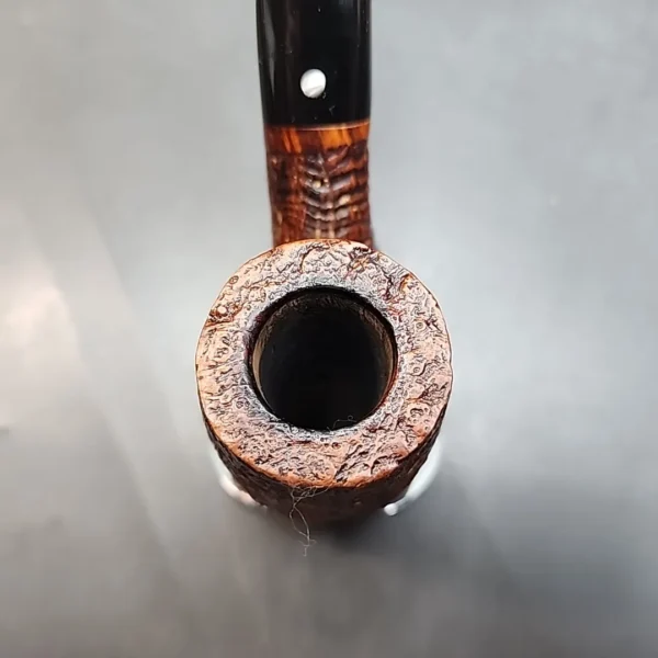Cesare Ultra Splendida Sandblasted Ring Grain Estate Briar Pipe [SOLD OUT] - Image 5