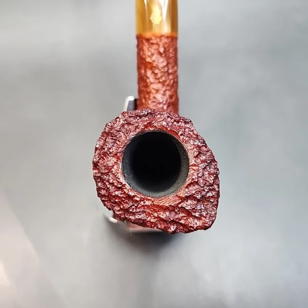 Savinelli Estella Rusticated Estate Briar Pipe, Unsmoked [SOLD OUT] - Image 5