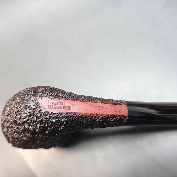Castello Sea Rock G, Slightly Bent Rhodesian Estate Briar Pipe, Italian Estates [SOLD OUT] - Image 5
