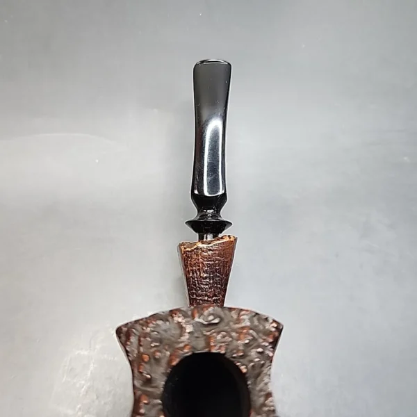J.M. Boswell Sandblasted Estate Briar Pipe, American Estates - Image 5