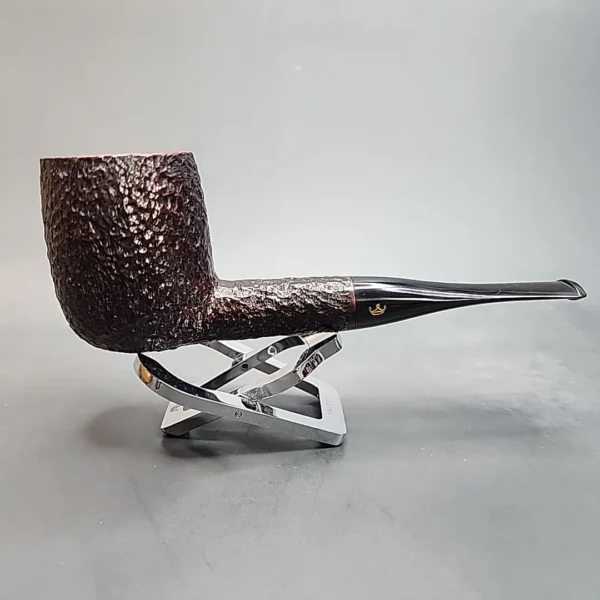 Savinelli Jumbo 111 JU, Rusticated Straight Pot Estate Briar Pipe, Unsmoked [SOLD OUT] - Image 5