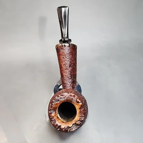Armentrout Sandblasted Artisan Estate Briar Pipe, American Estates [SOLD OUT] - Image 5