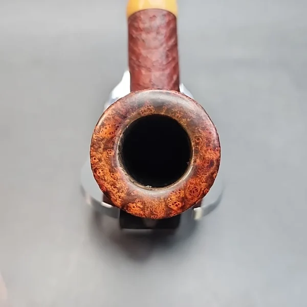 Nathan Armentrout Sandblasted Straight Billiard Estate Briar Pipe [SOLD OUT] - Image 5