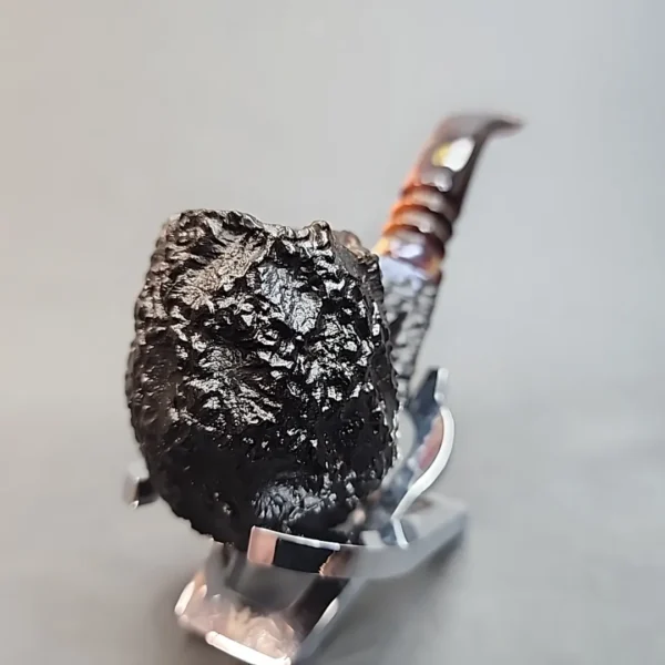 Jobey Stromboli Extra 30, Rusticated Bent Brandy Estate Briar Pipe, Italian Estates [SOLD OUT] - Image 6