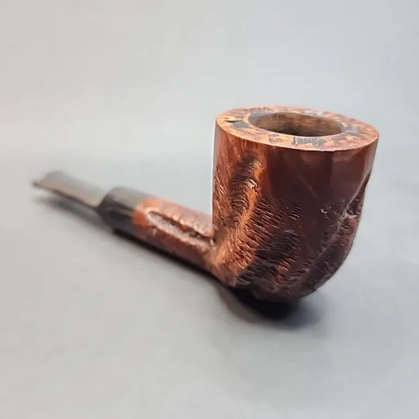 Custombilt Partially Rusticated Loavt, Estate Briar Pipe [SOLD OUT] - Image 6