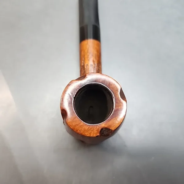 Custombilt Partially Rusticated Apple, Estate Briar Pipe [SOLD OUT] - Image 6