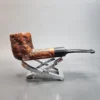 Custombilt Partially Rusticated Lovat Estate Briar Pipe [SOLD OUT] - Image 6