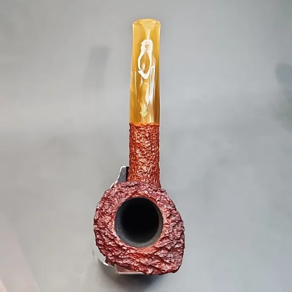 Savinelli Estella Rusticated Estate Briar Pipe, Unsmoked [SOLD OUT] - Image 6