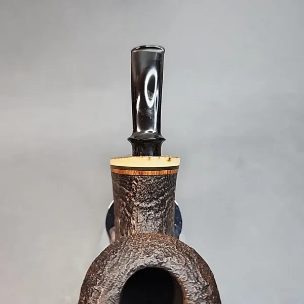 Jody Davis Friar C08, Sandblasted Bent Dublin Briar Pipe, American Estates [SOLD OUT] - Image 6