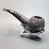 Eric Klodt Sandblasted Bent Author Estate Briar Pipe, American Estates [SOLD OUT] - Image 6