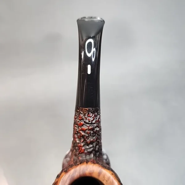 Rare Castello Sea Rock Briar "Amicizia" Bent Apple Briar Pipe, Italian Estates [SOLD OUT] - Image 6
