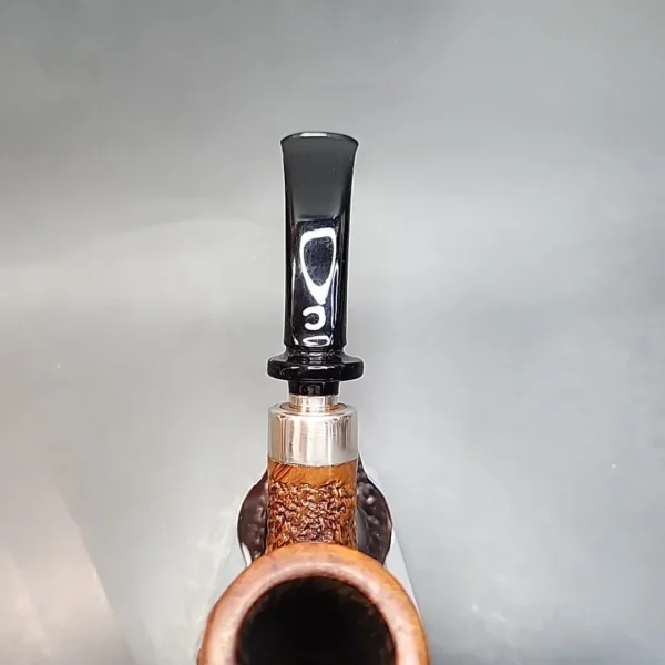 Il Ceppo Freeline F1692, Rusticated Bent Apple Spigot Estate Briar Pipe [SOLD OUT] - Image 6