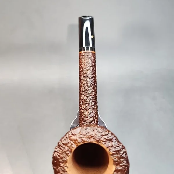 1987 Mike Butera K8 Rusticated Classic Estate Briar Pipe, Unsmoked [SOLD OUT] - Image 6