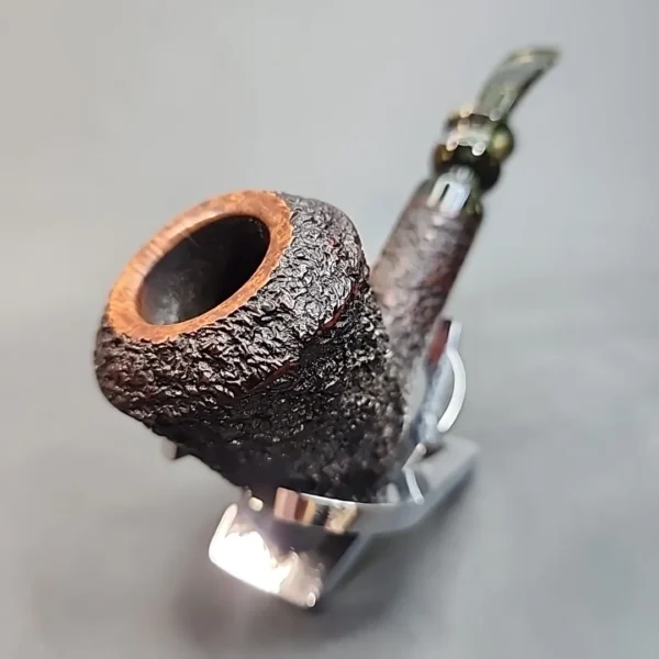Ardor Urano Rusticated Straight Rhodesian Estate Briar Pipe, Italian Estates [SOLD OUT] - Image 6
