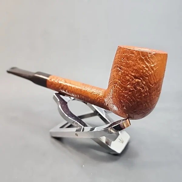 Sasieni Trafalgar Sandblasted Lovat Estate Briar Pipe, English Estates [SOLD OUT] - Image 6