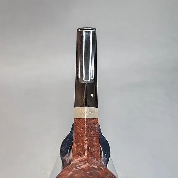 1954 Patent Era Dunhill Tanshell OX Straight Bulldog Estate Briar Pipe, English Estates [SOLD OUT] - Image 6