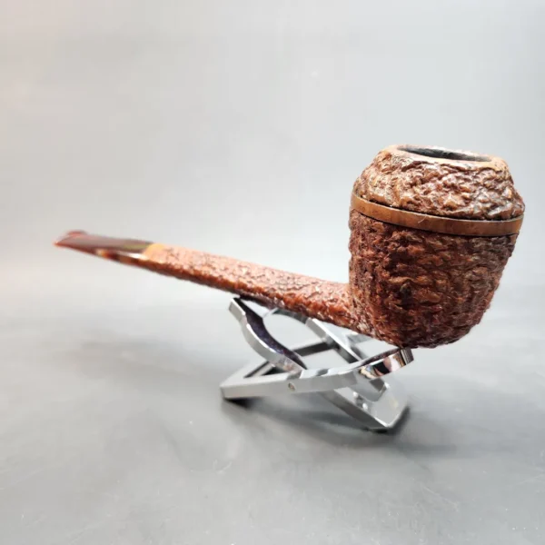 Don Carlos Rusticated Straight Rhodesian Estate Briar Pipe [SOLD OUT] - Image 7