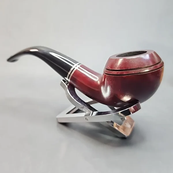 Peterson Killarney Red 999, Bent Rhodesian Briar Pipe, Fishtail [SOLD OUT] - Image 7