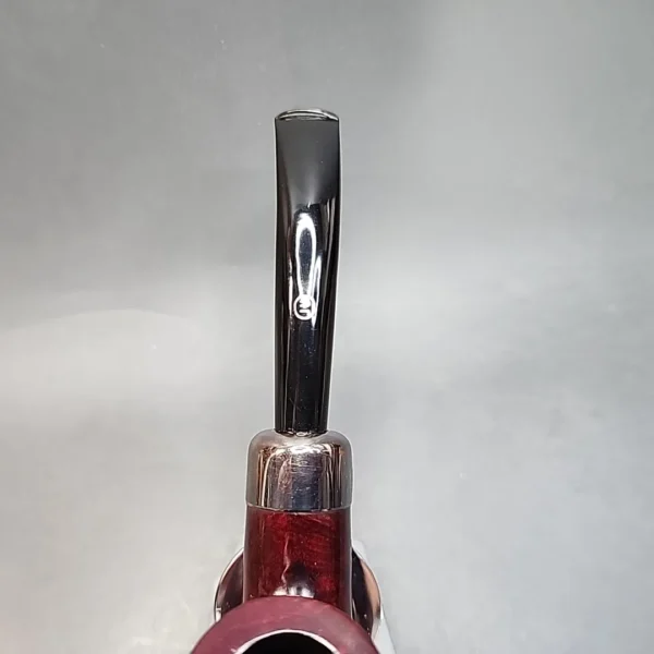 James Upshall Tilshead FH 6, Army Mount Bent Billiard Estate Briar Pipe, Unsmoked [SOLD OUT] - Image 7