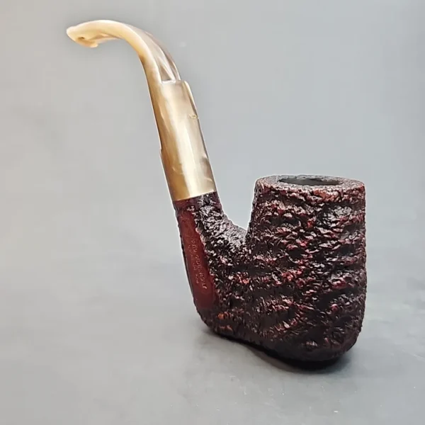 Caminetto Business 151 KS, Rusticated Oom Paul Briar Pipe, Italian Estates [SOLD OUT] - Image 7
