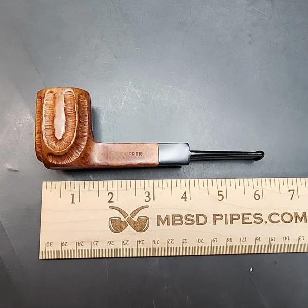 Skipper Rustication Panel Estate Briar Pipe [SOLD OUT] - Image 7