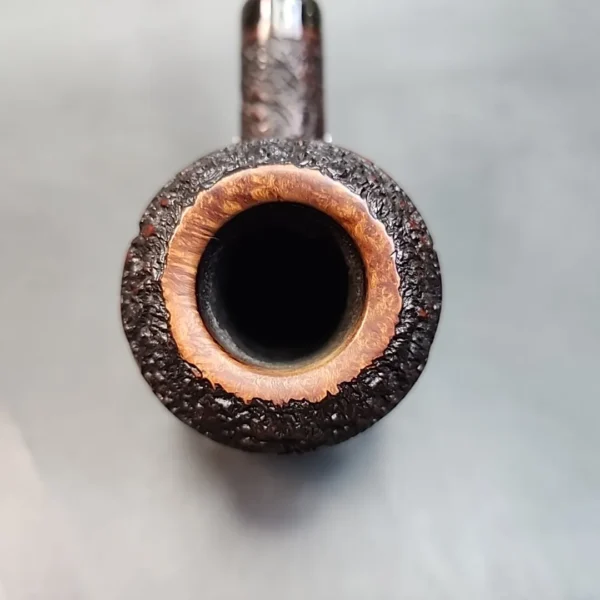 Ardor Urano Rusticated Straight Rhodesian Estate Briar Pipe, Italian Estates [SOLD OUT] - Image 7
