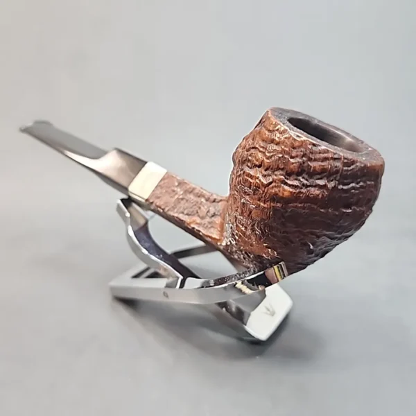 1954 Patent Era Dunhill Tanshell OX Straight Bulldog Estate Briar Pipe, English Estates [SOLD OUT] - Image 7