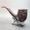 Castello Sea Rock KKKK Bent Billiard Estate Briar Pipe [SOLD OUT] - Image 7