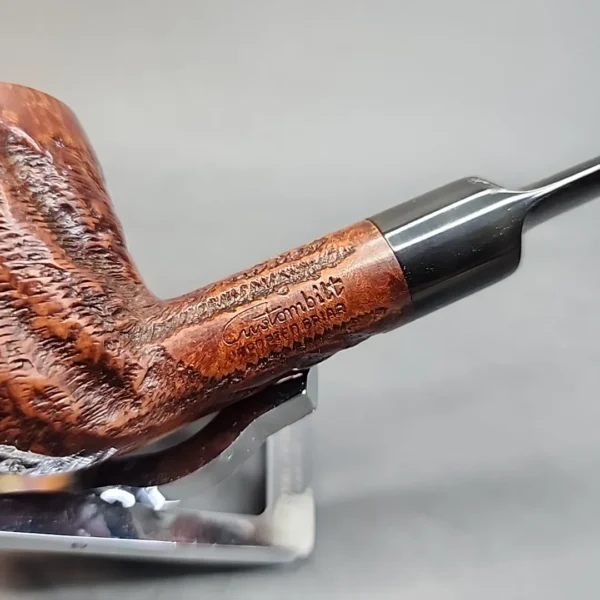 Custombilt Partially Rusticated Loavt, Estate Briar Pipe [SOLD OUT] - Image 8