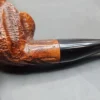 Custombilt Partially Rusticated Squat Pot Estate Briar Pipe [SOLD OUT] - Image 8