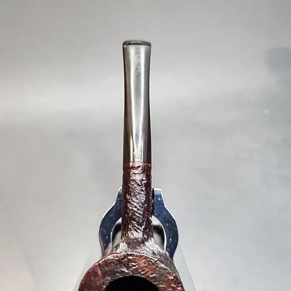 Parker Super Briar Bark 134, Sandblasted Pot Briar Pipe, English Estates [SOLD OUT] - Image 8