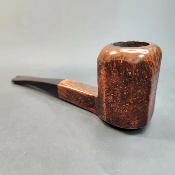 J.M. Boswell Sandblasted Panel Estate Briar Pipe, Unsmoked [SOLD OUT] - Image 8