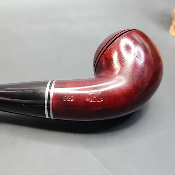 Peterson Killarney Red 999, Bent Rhodesian Briar Pipe, Fishtail [SOLD OUT] - Image 8