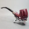 James Upshall Tilshead FH 6, Army Mount Bent Billiard Estate Briar Pipe, Unsmoked [SOLD OUT] - Image 8
