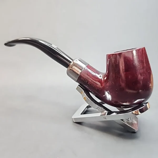 James Upshall Tilshead FH 6, Army Mount Bent Billiard Estate Briar Pipe, Unsmoked [SOLD OUT] - Image 8