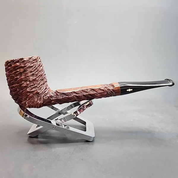 KBB Yello-Bole Carburetor, Rusticated Canadian Briar Pipe, American Estates [SOLD OUT] - Image 8